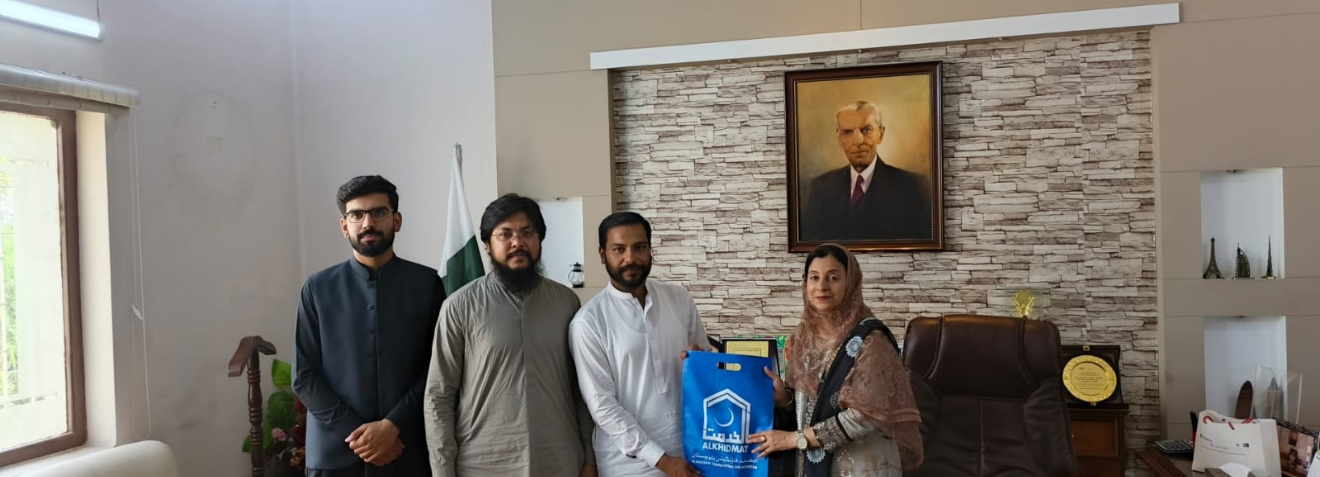 A delegation from Al-Khidmat Foundation led by Mr. Shaheer khan ( District manager ) called on to Prof. Dr. Rubina Mushtaq, Vice Chancellor SBKWU to commence initiatives on newly launched BanoQabil Project and collaboration of both organizations under MoU signed through ORIC SBKWU, Quetta on 23/7/2025