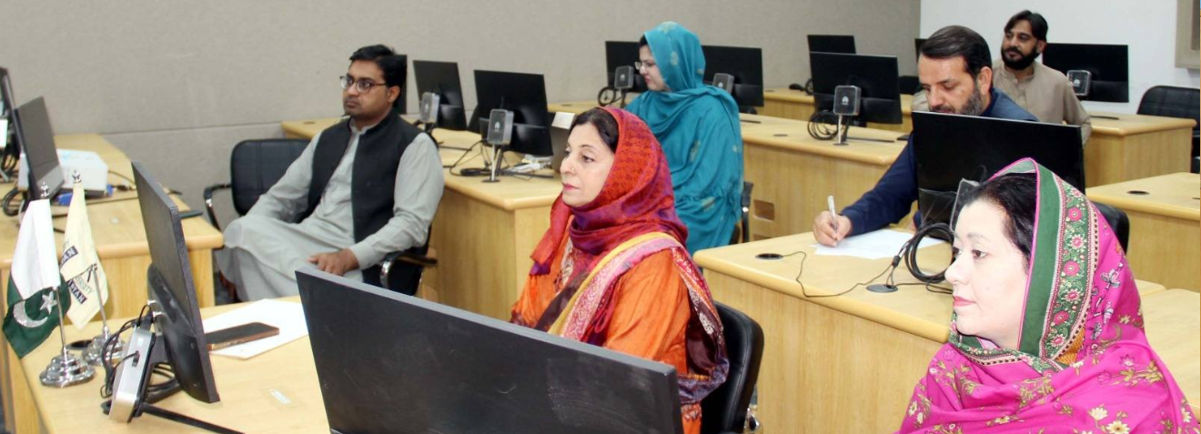 The Campus Management Solution (CMS) Review Meeting was held online with CMS experts from LUMS, under the chairmanship of the worthy Vice Chancellor, Prof. Dr. Rubina Mushtaq on 10 March, 2026.