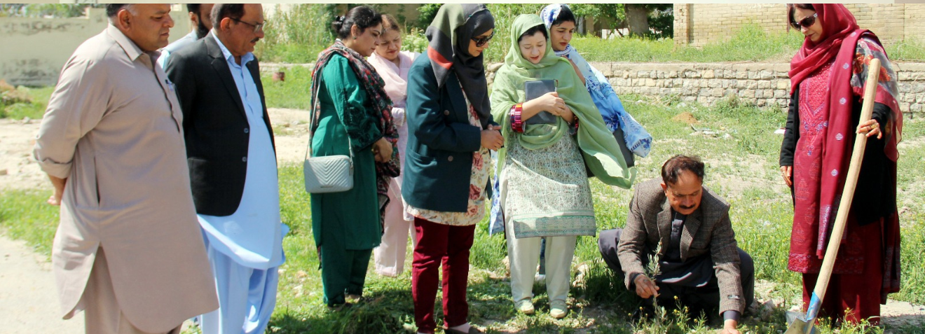 IWMI Representatives to Review Progress of Kitchen Garden Project at SBKWU (30-04-26)